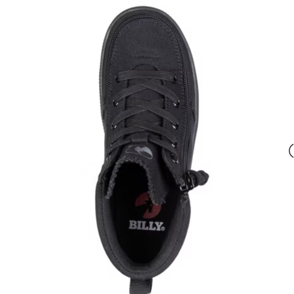 Toddler Black Zipper Harmon Sneakers - Billy Footwear - Picture 3 of 3